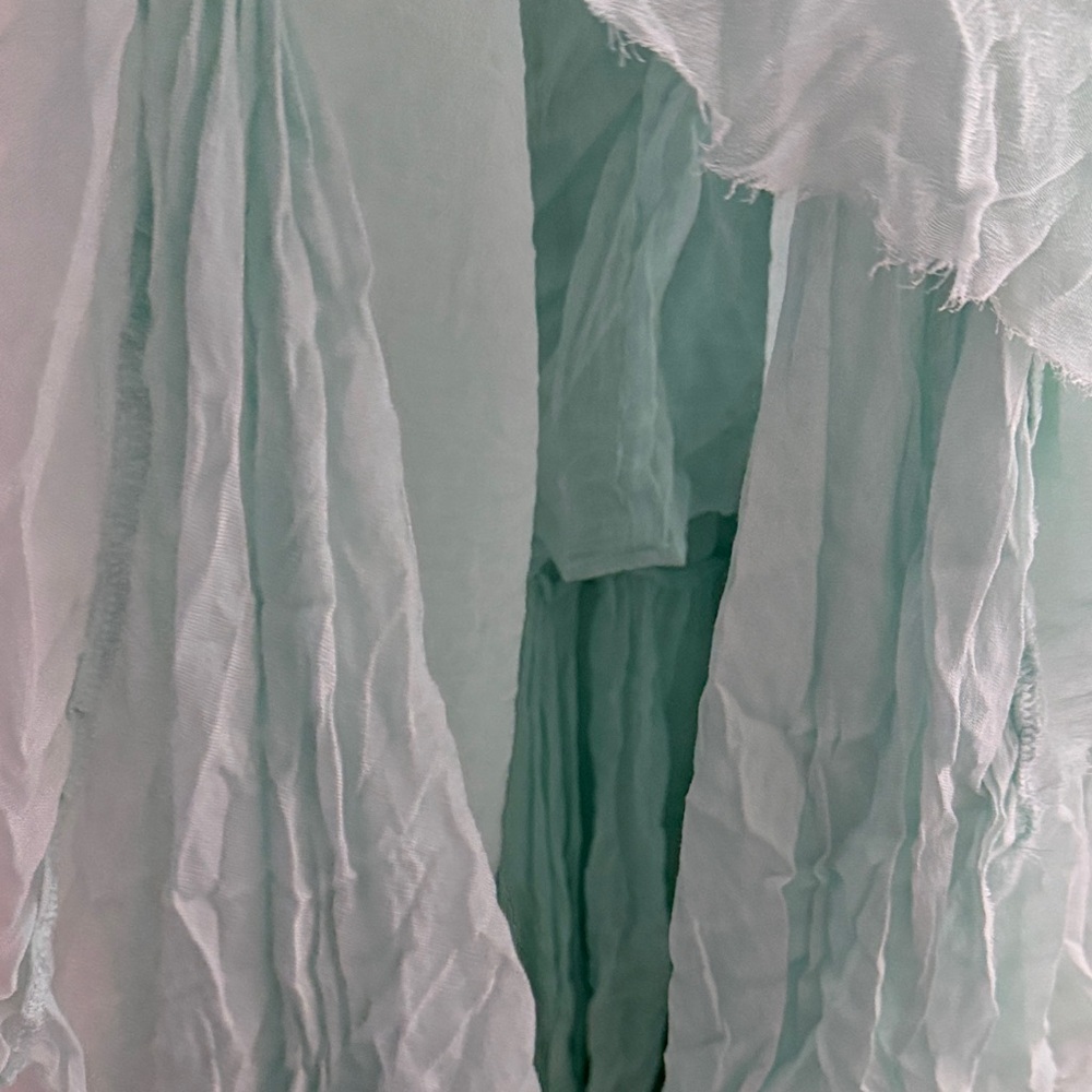 Free People One Clover skirt by Free People aqua teal in size Medium NWOT - Picture 8 of 10